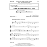 What Wondrous Love Is This