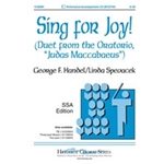 Sing For Joy  Duet From Judas Maccabaeus
