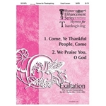 Hymns For Thanksgiving