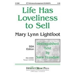 Life Has Loveliness To Sell