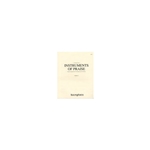 Instruments of Praise, Vol. 2: Cello/Double Bass - Insert only