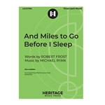 And Miles to Go Before I Sleep