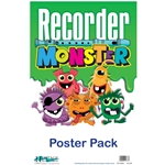 Recorder Monster Poster Pack