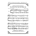 One Bread, One Cup, One Body