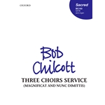 Three Choirs Service (Magnificat and Nunc Dimittis)Vocal score