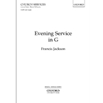 Evening Service in GVocal score