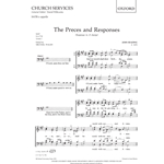 Preces and ResponsesVocal score
