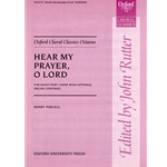 Hear my prayerVocal score