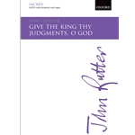 Give The King Thy Judgments O God