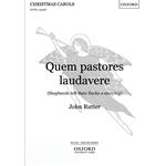 Quem pastores laudavereVocal score