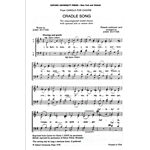 Cradle songVocal score