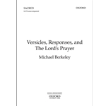 Versicles, Responses, and The Lord's Prayer