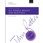 All things bright and beautifulFull score