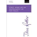 Lord, make me an instrument of thy peace