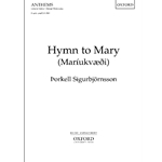 Hymn to Mary (Mariukvaedi)Vocal score