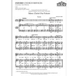 Mass: Christ our futureVocal score