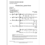 Christe Jesu, pastor boneVocal score