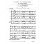 Two Chorals from 'Hodie'