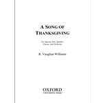 A Song of Thanksgiving