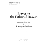 Prayer to the Father of HeavenVocal score