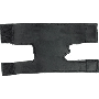 Valve Guard--trumpet  Lm - Leather Black - Velcro