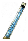 Pad Saver--tenor Sax  Hw - Soft Brush - Blue