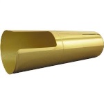 Mouthpiece Cap--bari Sax  Amp - Standard - Gold-lacquered