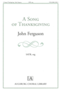 Song Of Thanksgiving