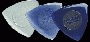 Picks--flat  Dunlop Stubby - Tri Stubby/2.0mm - 24-pack