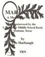Maranatha - A Meditation For Band