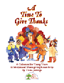 Time To Give Thanks