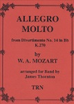 Allegro Molto  From Divertimento #14