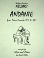 Andante  From Piano Concerto # 21 K 467