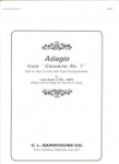 Adagio  From Concerto #1