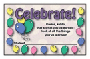 Punch-out Progress Cards--Celebrate