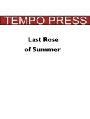 Last Rose Of Summer