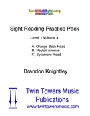 Standardized Sightreading Practice Packs