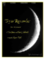 Try To Remember  Fr "the Fantasticks"