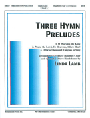3 Hymn Preludes