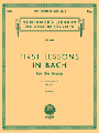 First Lessons In Bach Book 1