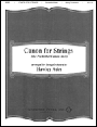 Canon For Strings