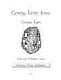 Gently Little Jesus