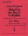 Jazz Improv Materials Handbook Complete