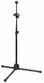 Stand--trombone  K & M Plastic - Black Plastic - 3 Legs