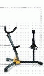 Stand--alto/tenor Sax  Hercules Combo - Cradle W/soprano Peg - W/bag