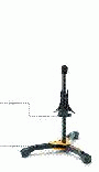 Stand--trumpet  Hercules Single - Single Peg - W/bag