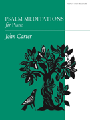 Psalm Meditations for Piano