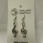 Earrings--treble Clef