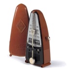 Metronome--Wittner Piccolo Taktell - 831 - Mahogany