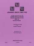Dearest Jesus We are Here BWV 731